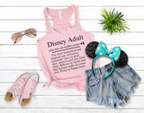 Disney Adult - dictionary shirt