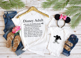Disney Adult - dictionary shirt