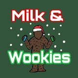 CHRISTMAS Milk and Wookies tee shirt
