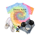 Disney Adult - dictionary shirt