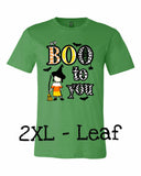 Boo to you Halloween shirt
