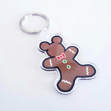 Gingerbread Mouse  Keychain