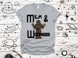 Milk and Wookies tee shirts