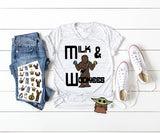 Milk and Wookies tee shirts