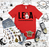Princess  / General / Rebel /  - Space princess shirt