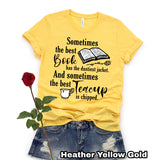 Belle's wedding vows / Dustiest Cover and Chipped Teacup /  Once upon a Time shirt