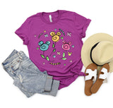 MOUSE Flower and Garden tee shirt