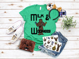 Milk and Wookies tee shirts