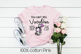 Vacation Cat t-shirt