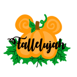 Fallelujah t-shirt / Pumpkin / Autumn tee shirt