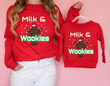 CHRISTMAS Milk and Wookies tee shirt