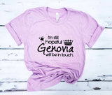 I'm still hoping Genovia will be in touch shirt / The Princess Diaries shirt