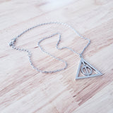 Deathly Hallows Wizard necklace