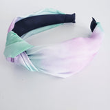 Watercolor Mermaid knotted headband