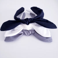 Solid neutral color Knotty Bow collection (3 styles)