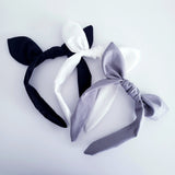 Solid neutral color Knotty Bow collection (3 styles)