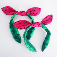 Watermelon Knotty Bow