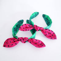 Watermelon Knotty Bow