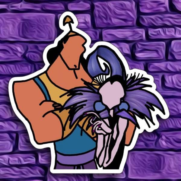 Evil "groovy" duo Doodle Magnet