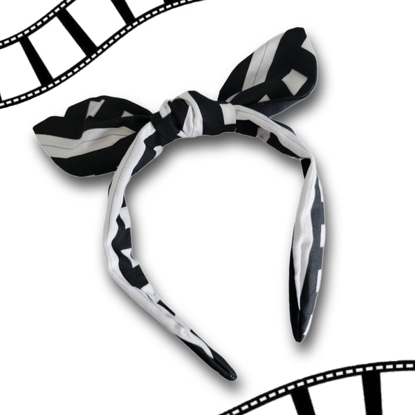Film strip knotty bow