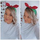 Watermelon Knotty Bow