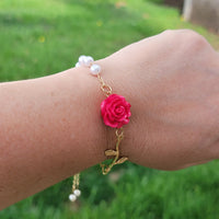 Enchanted Rose gold bracelet