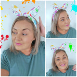 NEW Splatter paint bow 2.0