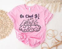 Cloud 9 and three quarters / Wizard tee shirt
