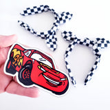 RACE CAR knotty bow
