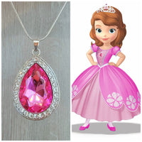 Pink Sofia Amulet Replica necklace