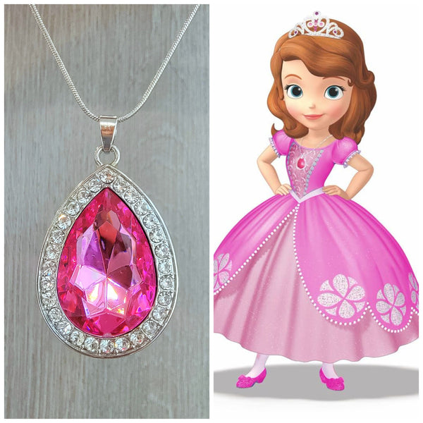 Pink Sofia Amulet Replica necklace