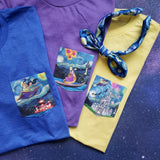 Tangled Starry Night -  tee shirt