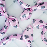 Pink Fairytale castle Knotty Bow