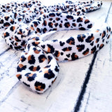 Leopard Print Knotty Bow with hidden mouse