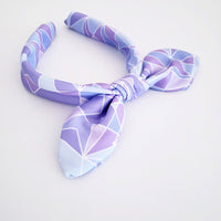 The Purple Wall Knotty Bow