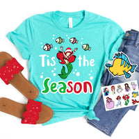 Tis the Season Mermaid Christmas Shirt