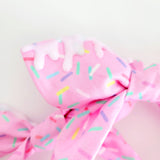 Birthday cake / Frosting & Sprinkles Knotty Bow