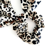Leopard Scrunchie scarf / ponytail