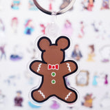 Gingerbread Mouse  Keychain
