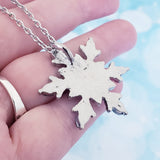 Silver Snowflake necklace