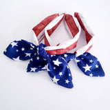 Usa American Flag Knotty Bow
