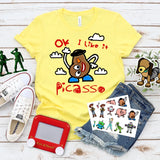 This design has Moved - Ok I like it Picasso shirt  / Toy Story tshirt / Mr Potato Head