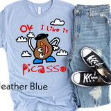 This design has Moved - Ok I like it Picasso shirt  / Toy Story tshirt / Mr Potato Head