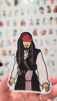 Carribean Pirate doodle Magnet