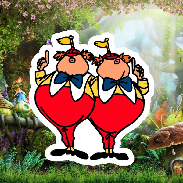 Wonderland twins DOODLE Magnet