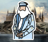 Wizard school headmaster doodle Magnet