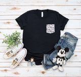 Mouse scribbles pocket tee shirt