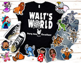 WALTS world tee shirt