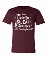 Solemnly Swear /  Wizard tee shirt