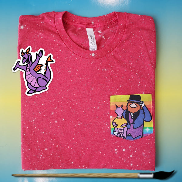 DREAMFINDER / festival of the arts Epcot pocket tee